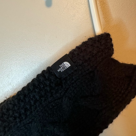 The North Face Cable Minna Fleece Lined Acrylic Earband Womens One Size Black - Picture 4 of 12
